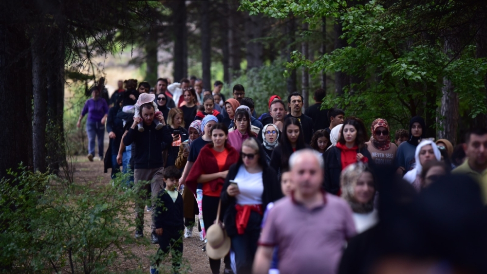 KAYSERİLİLER, BÜYÜKŞEHİR’İN DOĞA KAMPI’NA AKIN ETTİ