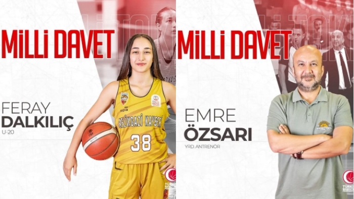 A Kadın Milli Takımı kadrosuna Kayseri Basketbol’dan 2 kişi çağırıldı