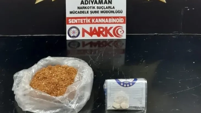 Adıyaman'da uyuşturucu operasyonu