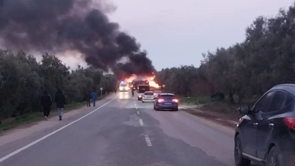 İznik otomobil tanker kaza