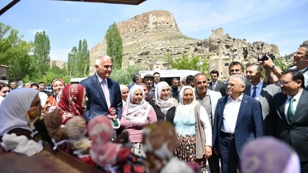 Kayseri'nin cevherleri tanıtılıyor