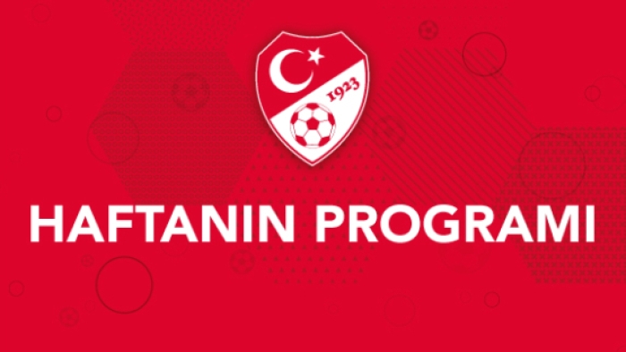 Futbol’da Haftanın Programı