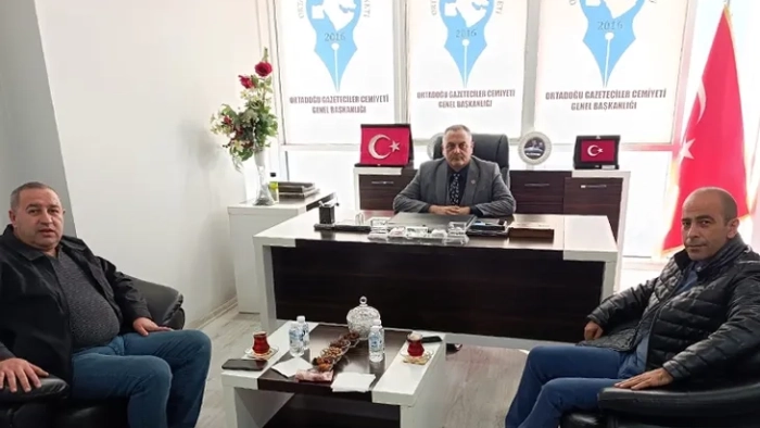 Ağrı'da OGC Genel Başkanı Aydın’a ziyaret